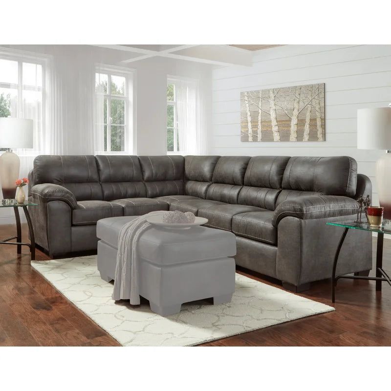 Farlend Upholstered Sectional Ash Grey