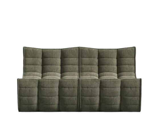 Krypton Green Sofa Loveseat 2 Piece - Krypton Green