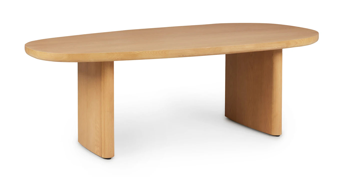 Japandi Style Oak Dining Table For 6 – The Furniture Shop