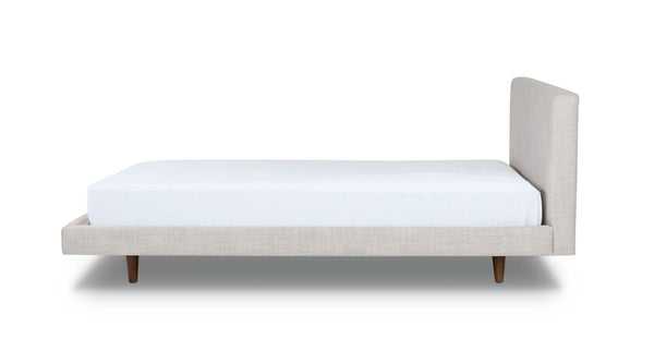 Taru King Low Bed – Clay Taupe