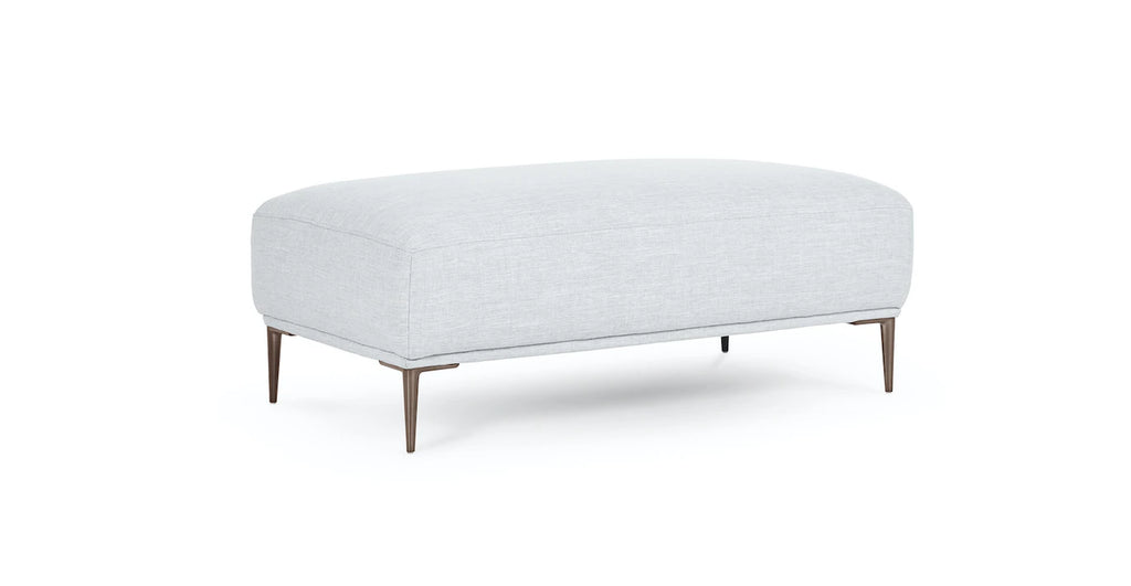 Mist Gray Ottoman