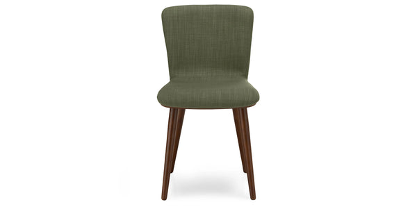 Sede Olio Green Walnut (Set of 2) Dining Chair