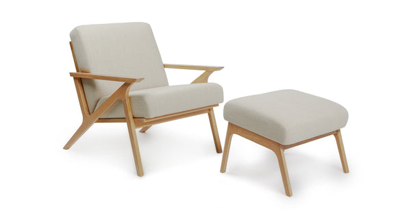 Otto Welsh Taupe Oak Lounge Set