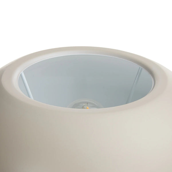 Gray Table Lamp
