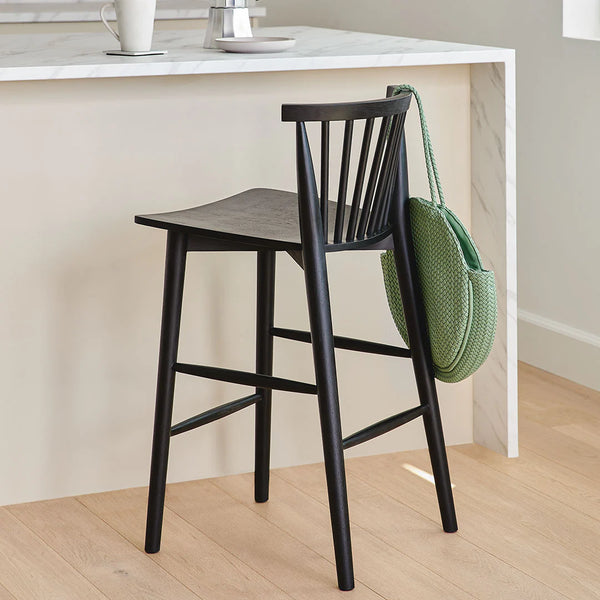 Black Oak Counter Stool