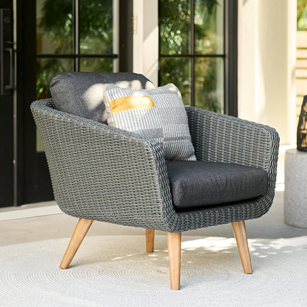 Ora Slate Gray Lounge Chair