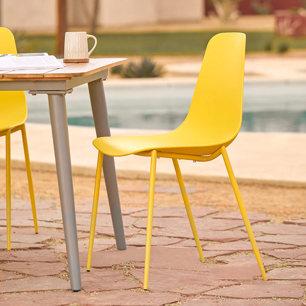 Daisy Yellow Dining Chair (Set of 2)