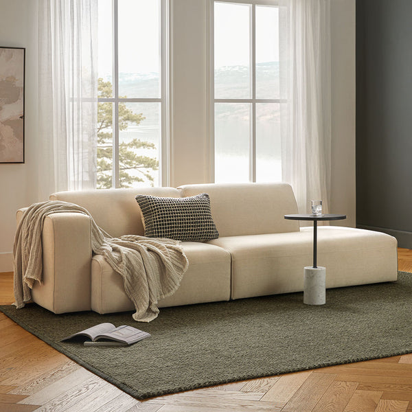 Sana Magnet 100 Ivory Left Arm Modular Sofa