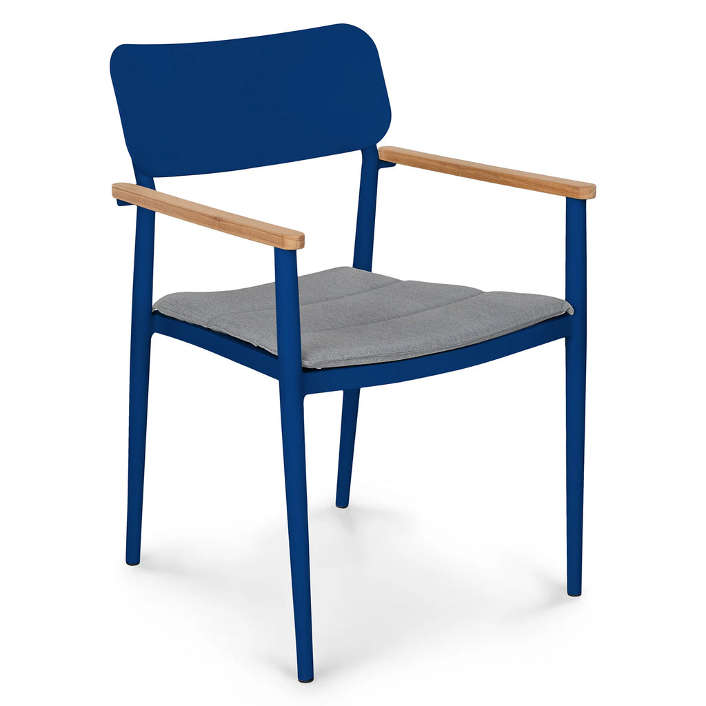 Horizon Blue Stackable Dining Chair (Set of 2)