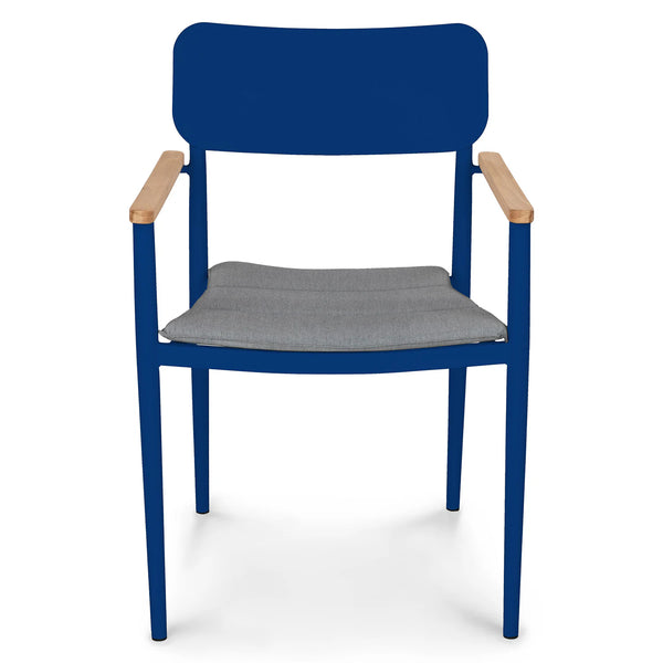Horizon Blue Stackable Dining Chair (Set of 2)