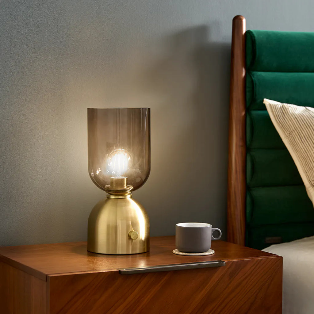 Kopa Small Table Lamp – Brass