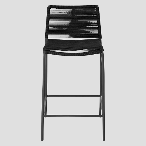 Ember Black Outdoor Counter Stool