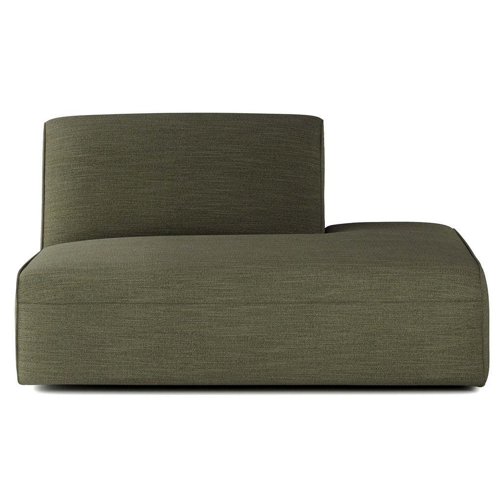 Sanna 54" Left Armless Chaise Module - Magnet Green