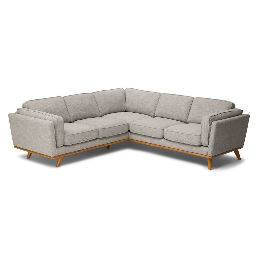 Rain Cloud Gray Corner Sectional