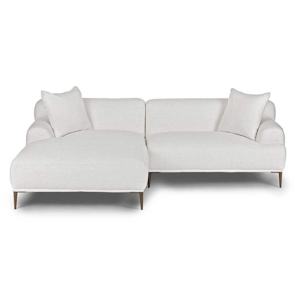 Quartz White 94.5" Left Sectional