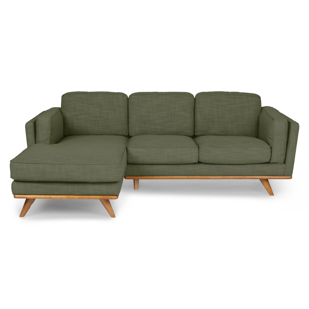 Olio Green 93" Left Sectional