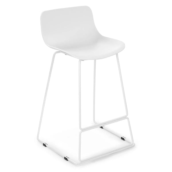 Enco White Counter Stool (Set of 2)