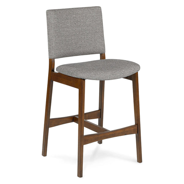 Quarry Gray Walnut Counter Stool