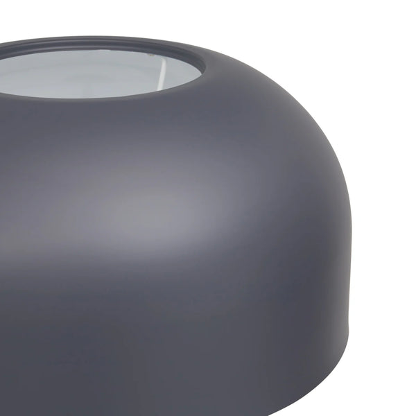 Charcoal Metal Floor Lamp