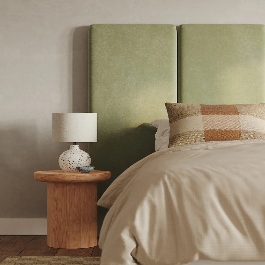 Noel Plush Pacific Sage Queen 60" Headboard