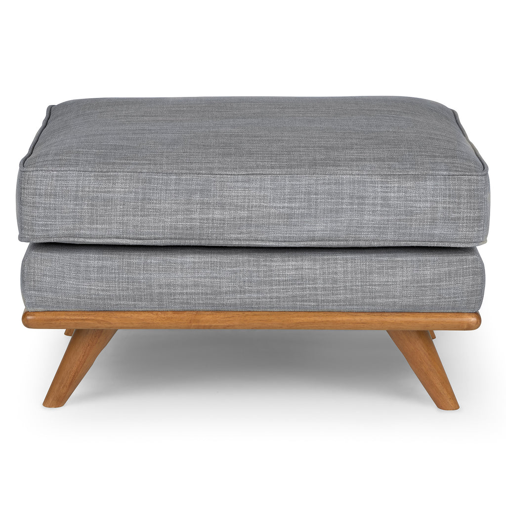 Tiber 31" Ottoman – Pebble Gray