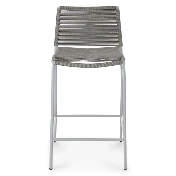 Zina Heathered Gray Counter Stool