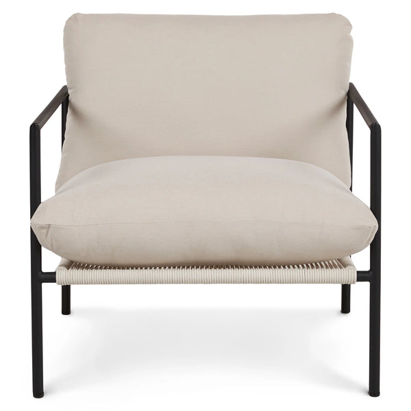 Loda Dravite Ivory Lounge Chair