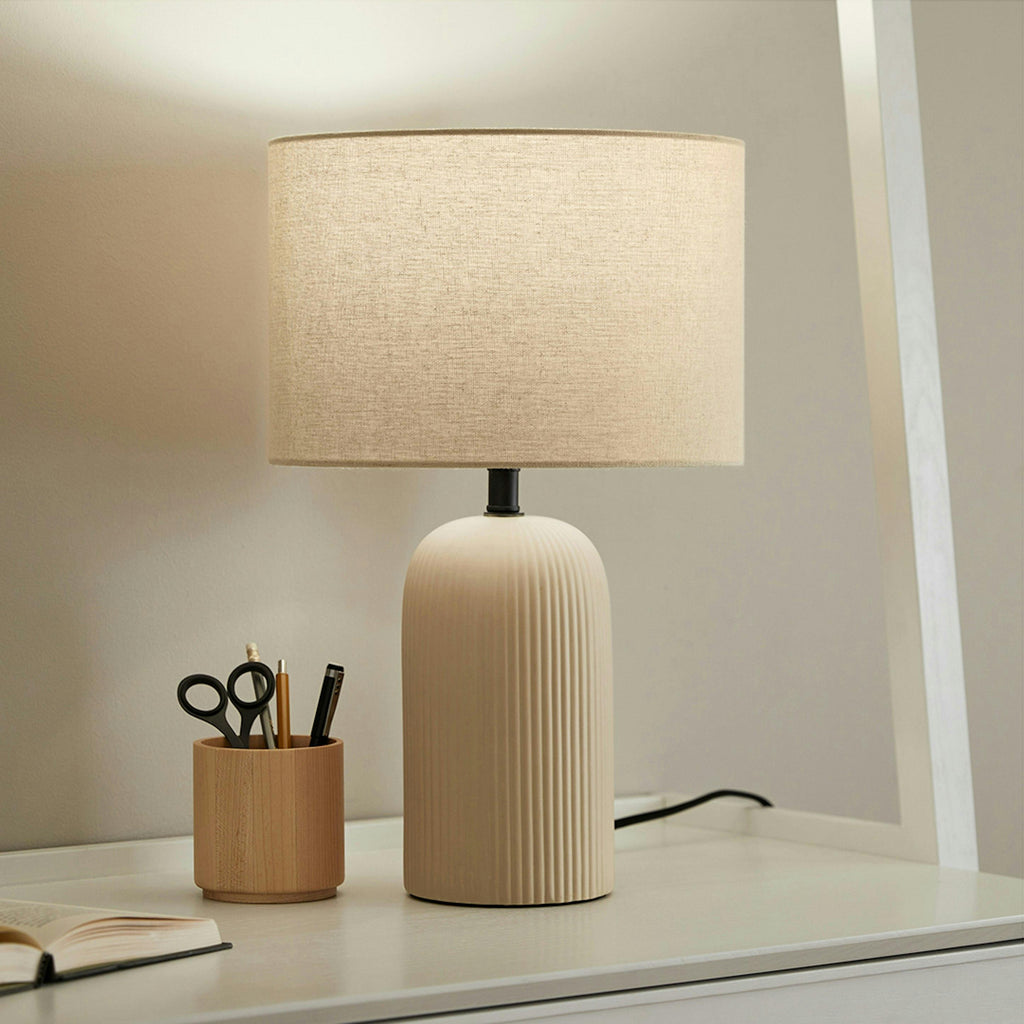 Palis Table Lamp - Putty Grey