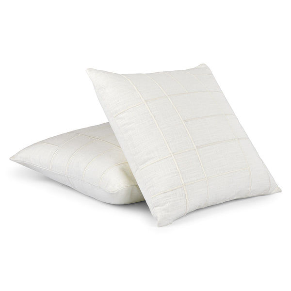 Tidan Sea White Outdoor Pillow Set