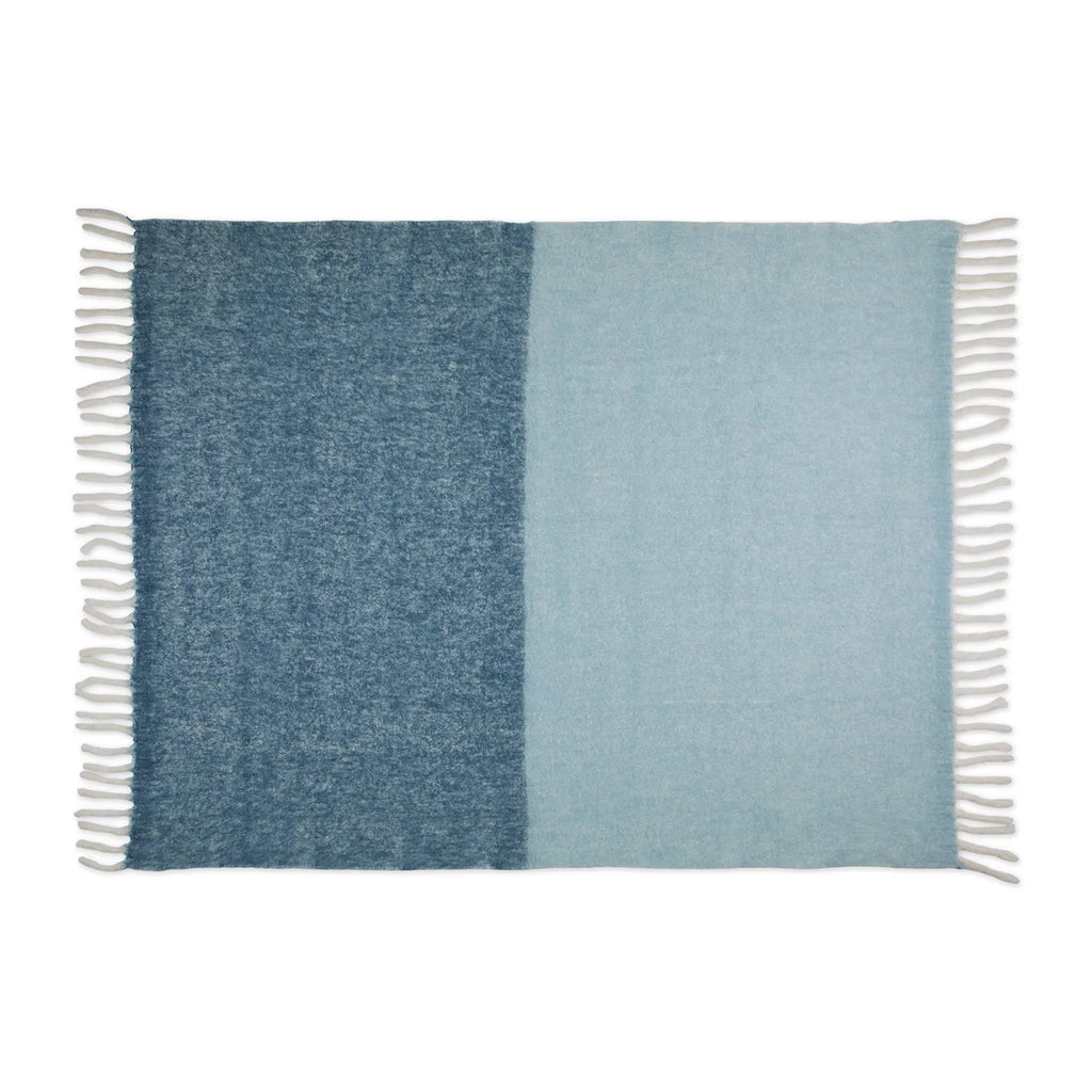 Jade Throw - Peacock Blue