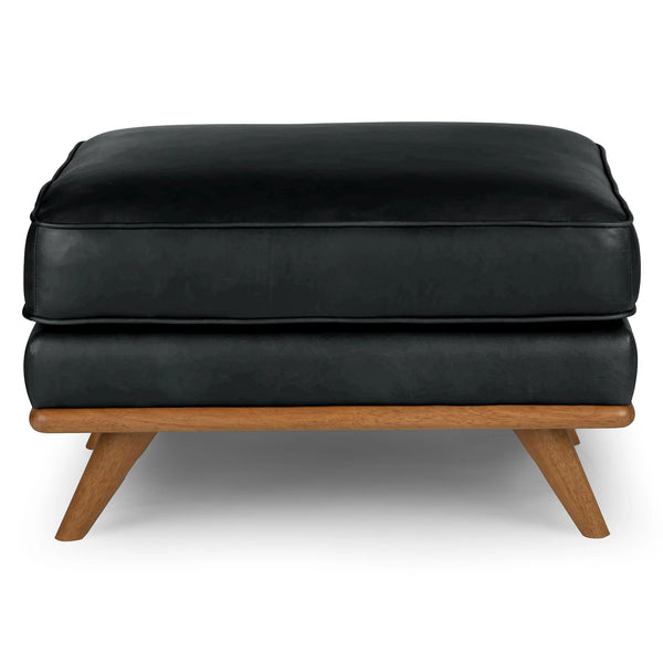 Charme Black Ottoman