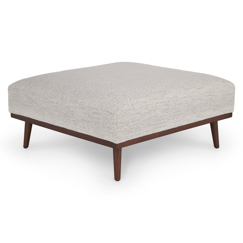 Truett 38.5" Ottoman – Pepper Ivory