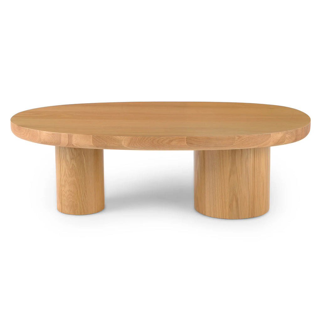 Luna 46" Coffee Table in Oak