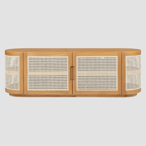 Tandra 63" Media Unit – Oak