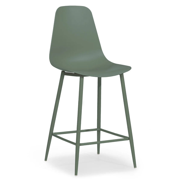 Silvi Counter Stool – Aloe Green