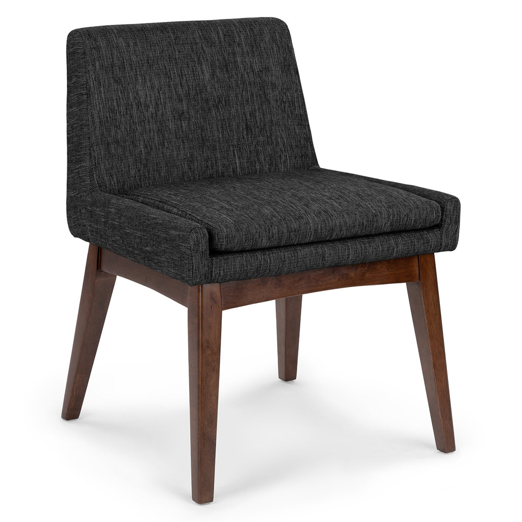 Chanta Dining Chair – Licorice & Walnut