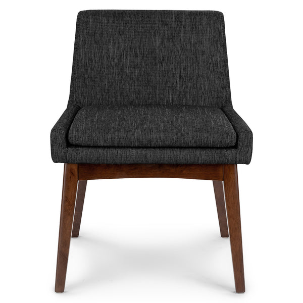 Chanta Dining Chair – Licorice & Walnut