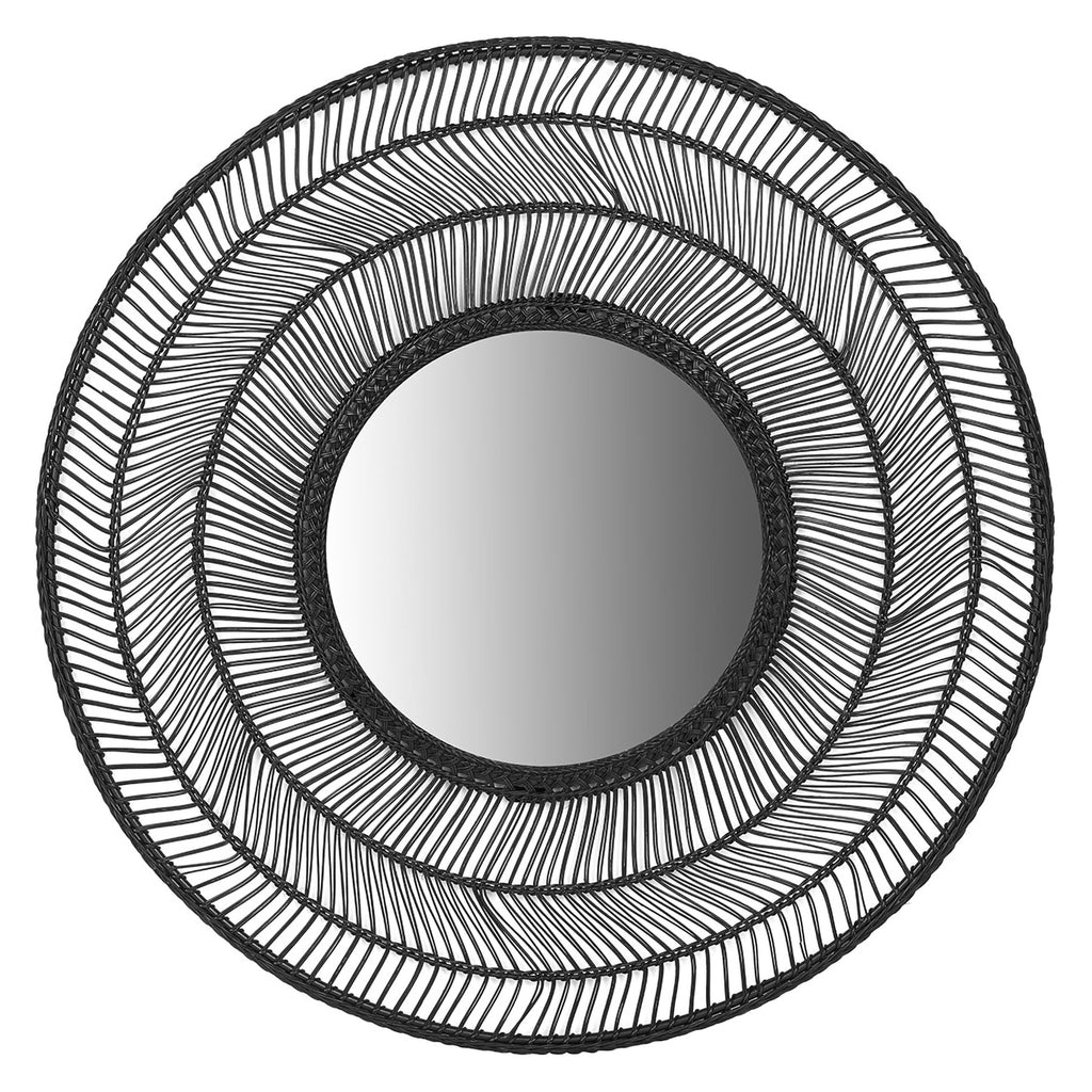 Melro Black Wall Mirror