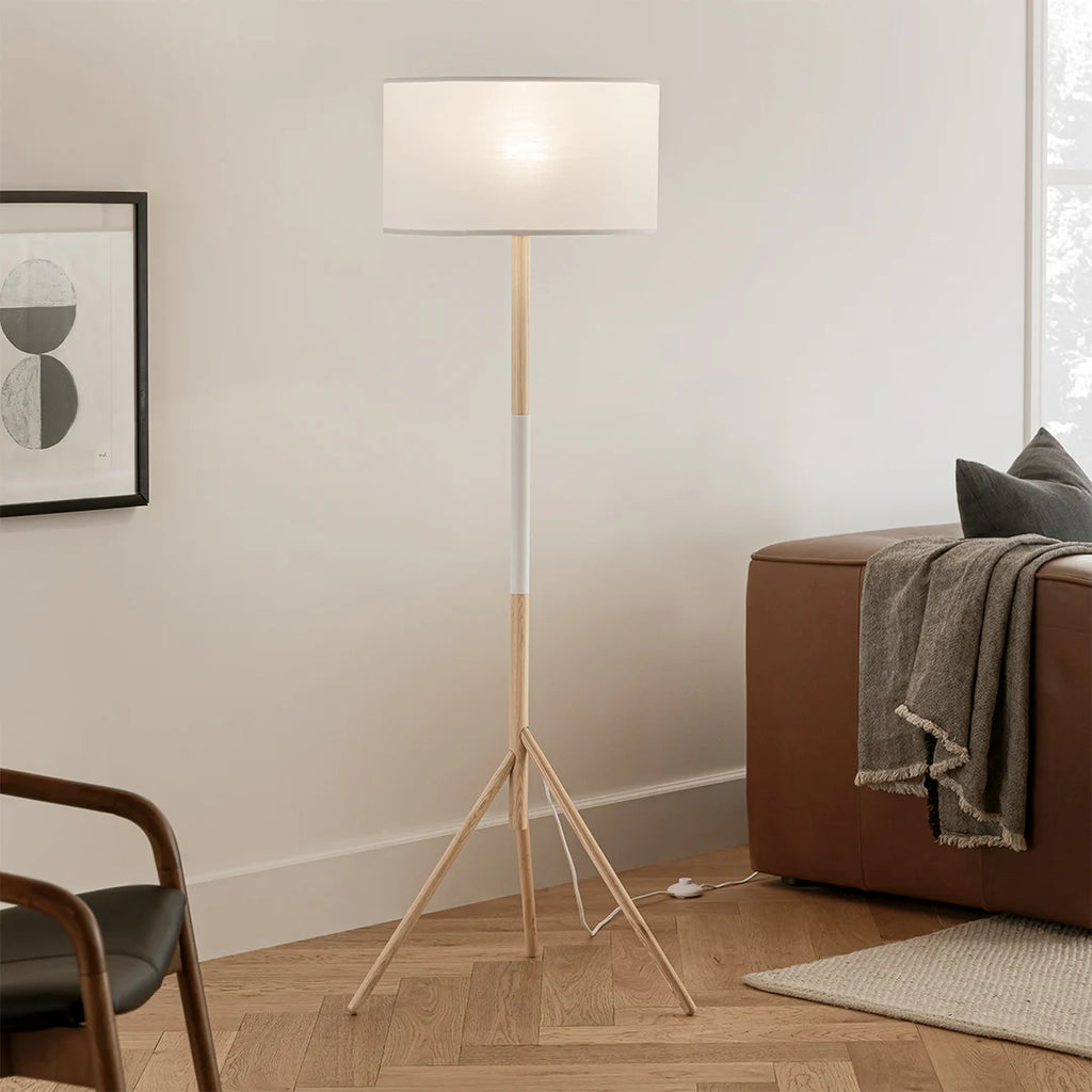 Stilt White Floor Lamp