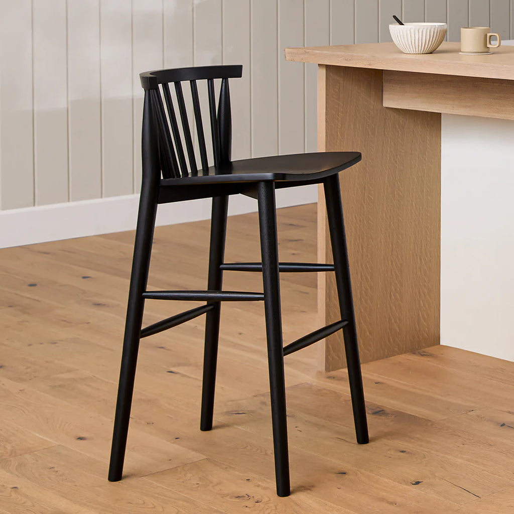 Black Oak Bar Stool