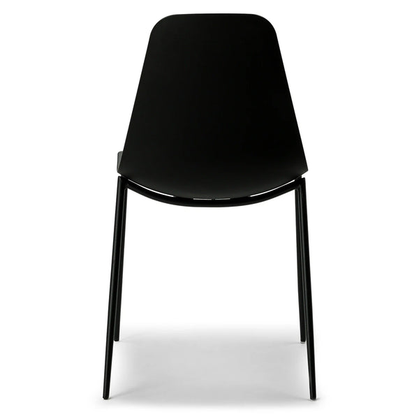 Dining Chair Pure Black (Minor Scratches)