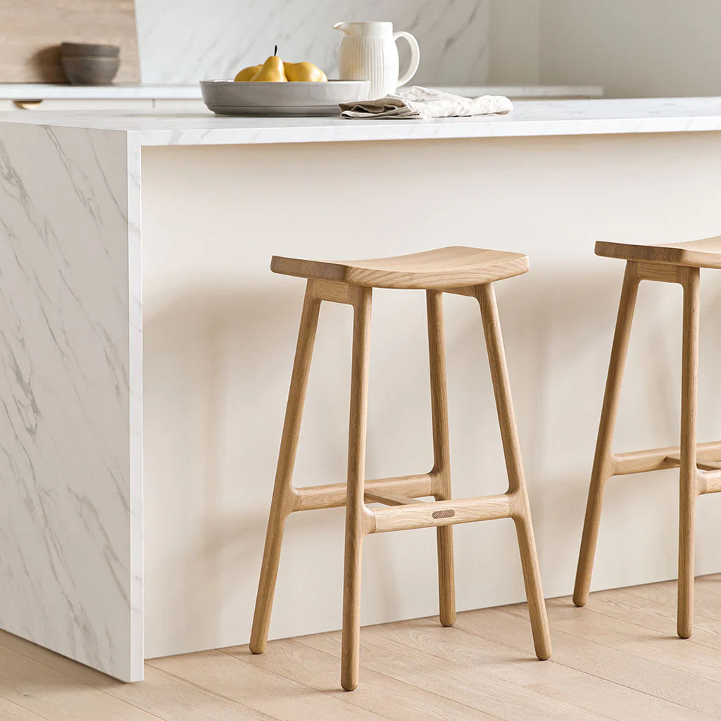 Issy Light Oak Counter Stool