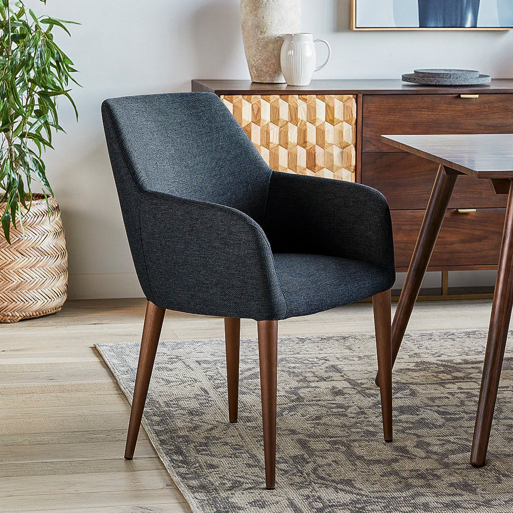 Bard Gray & Walnut Dining Chair