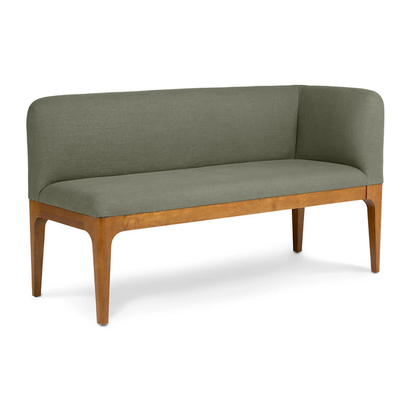 Welsh Green Corner Banquette
