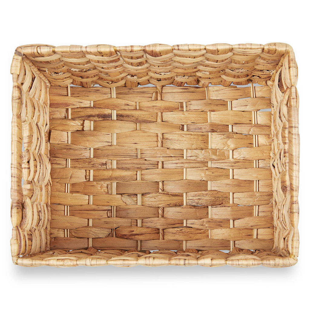Natural Small Rectangular Basket