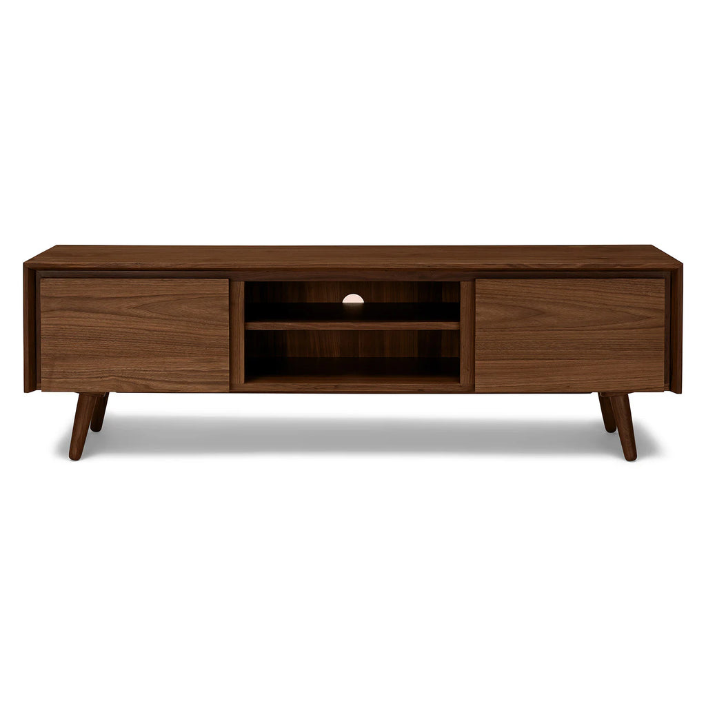 Eno 63" Walnut Low Media Unit