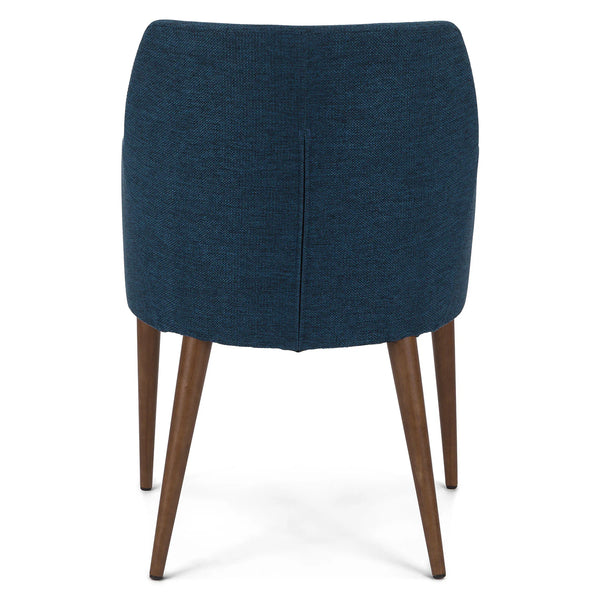 Twilight Blue & Walnut Dining Chair (Set of 2)