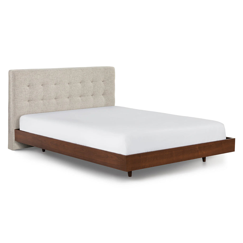 Tufted Birch Ivory Queen 40.5" Headboard