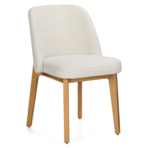 Ada Camellia Ivory Oak Dining Chair (Set of 2)