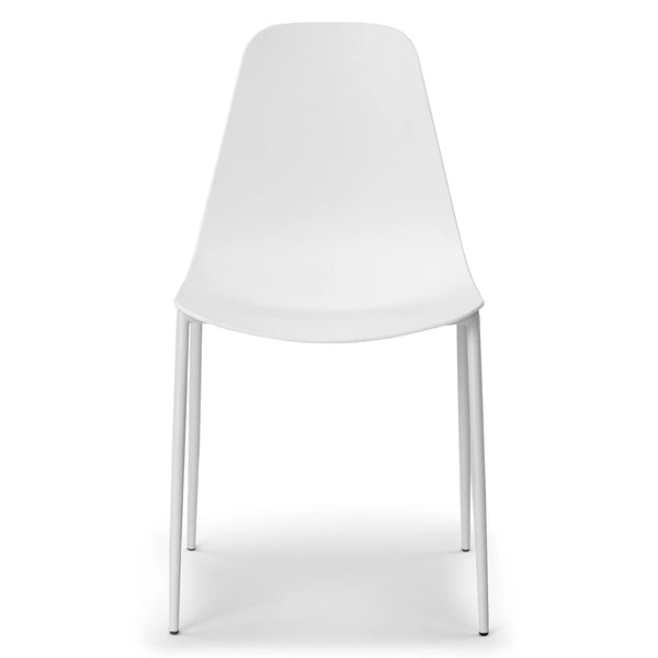 White Dining Chair (Minor Scratches)